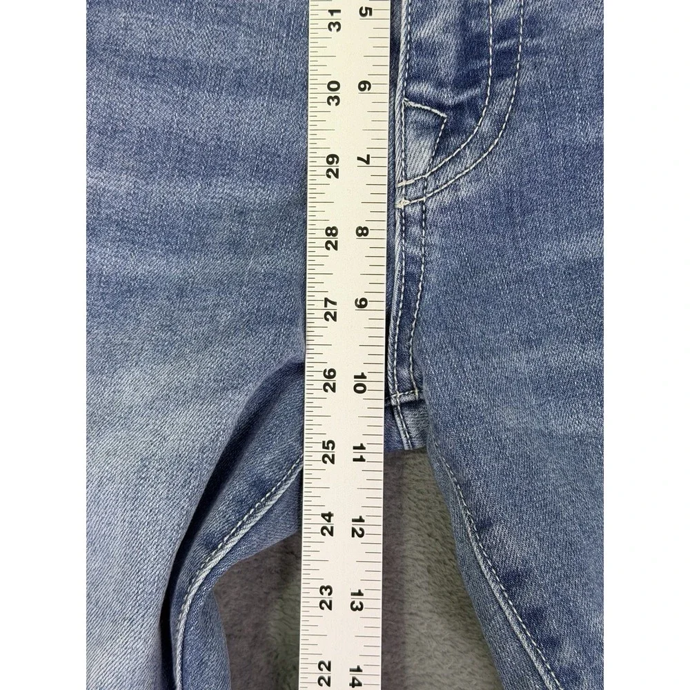 True Religion Jeans Mens 33x34** Blue Ricky Relaxed Straight Flap‎ Pocket Denim